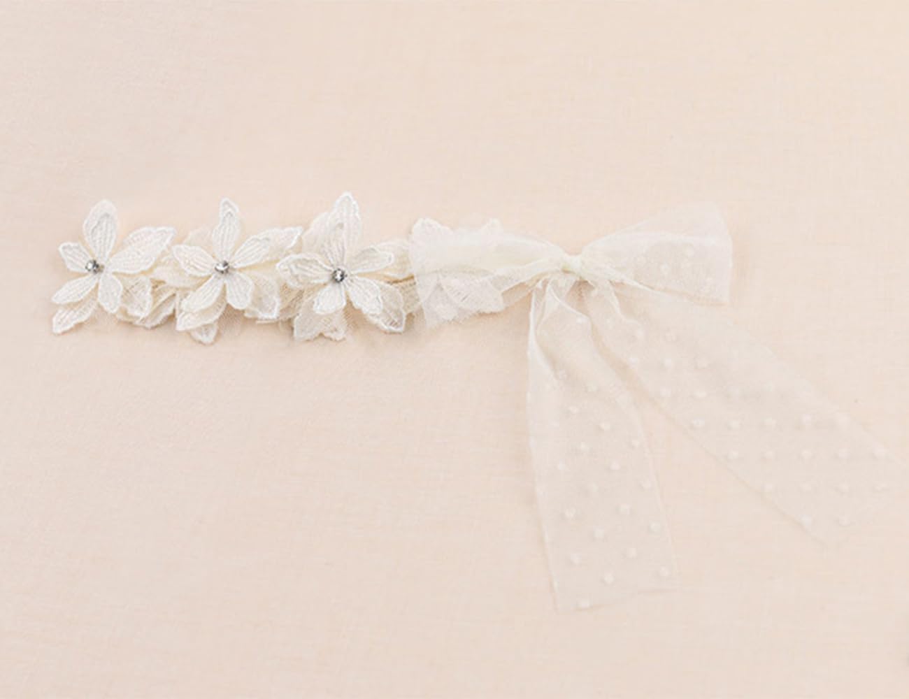 Baby Girls Bow Knot Lace Floral Headband Hair Accessories