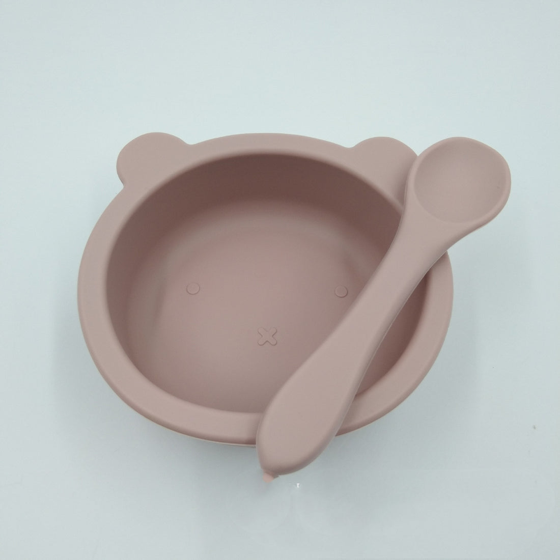Suction Cup Bear Silicone Baby Feeding Bowl Anti Fall Tableware