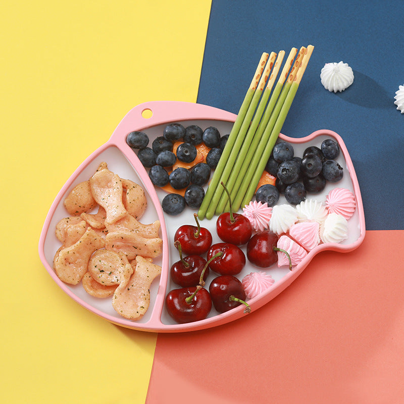 Silicone Baby Non Slip Feeding Plate And Bowl Set