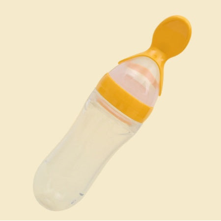 Silicone Baby Rice Paste Feeding Spoon Soft Spoon