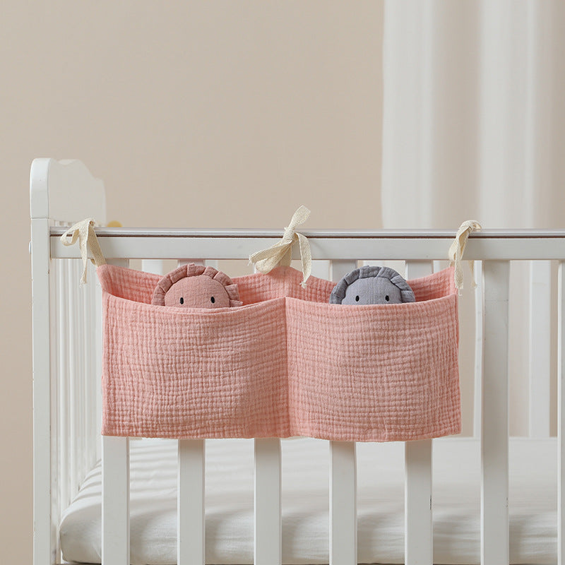Baby Crib Hanging Buggy Storage Bag Organizer