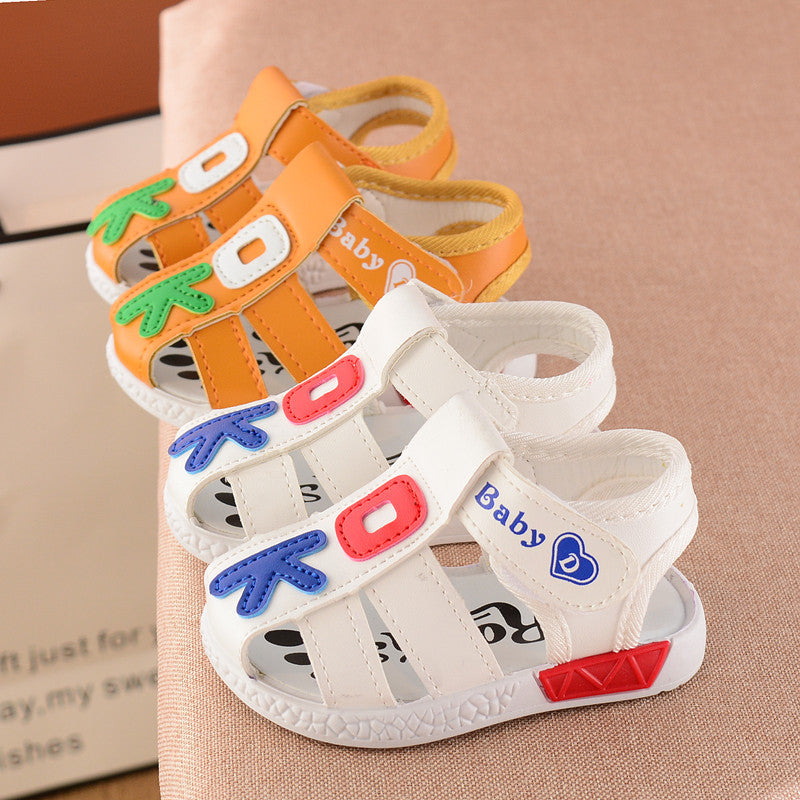 Summer Baby Boy Sandals Breathable Soft Sole Shoes