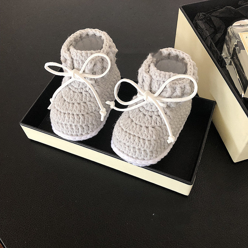 Hand Woven Baby Shoes Soft Sole Unisex Footwear