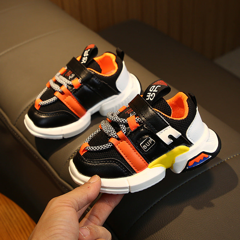 Breathable Net Baby Toddler Function Shoes Soft Sole