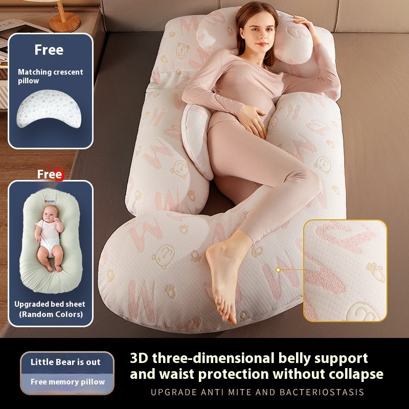 Maternity Waist Support Side Sleeping Pillow Cushion