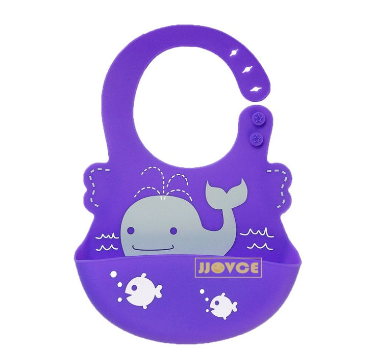 Waterproof Silicone Baby Feeding Bib Bib Set