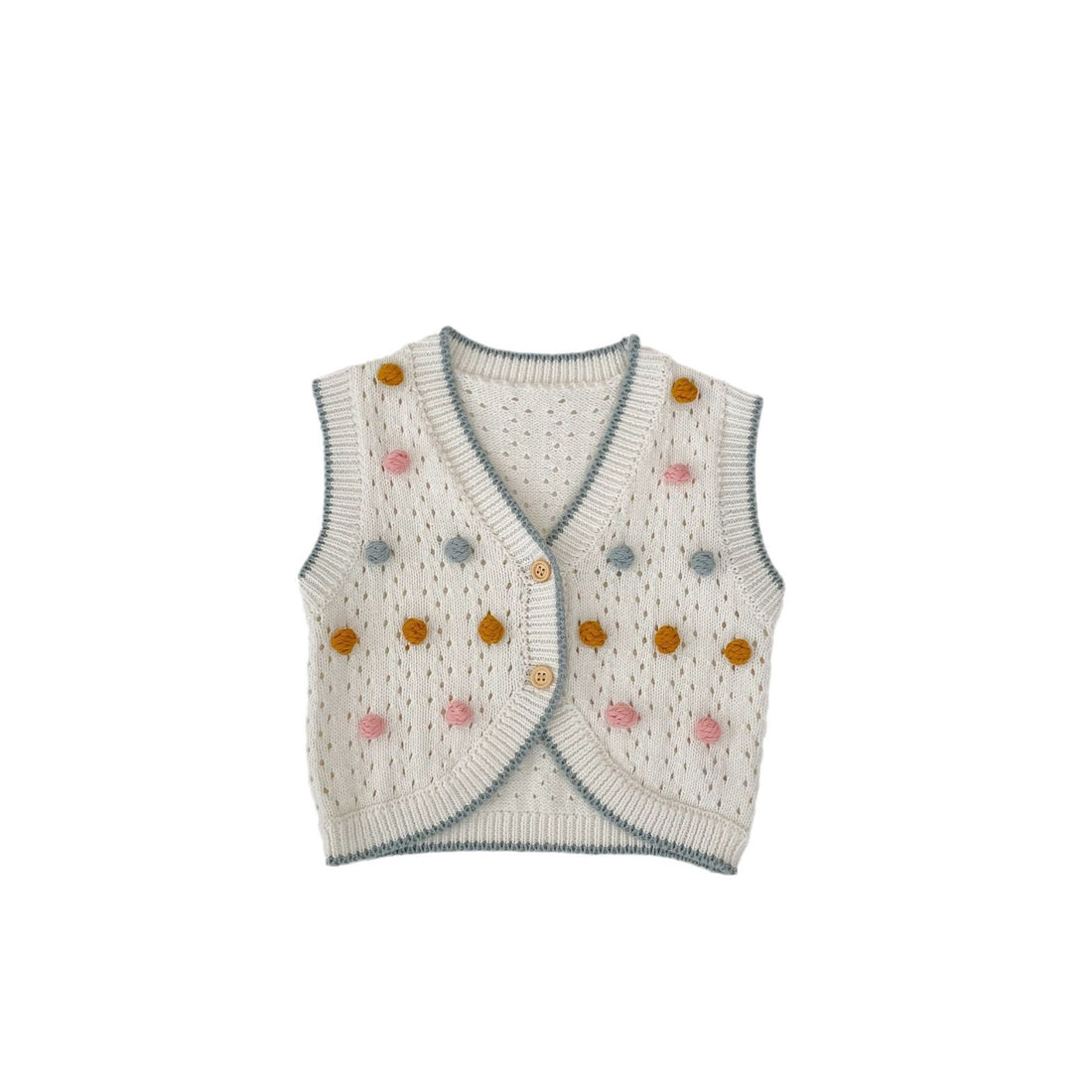 Cotton Baby Sweater Vest Cardigan Warm Outfit