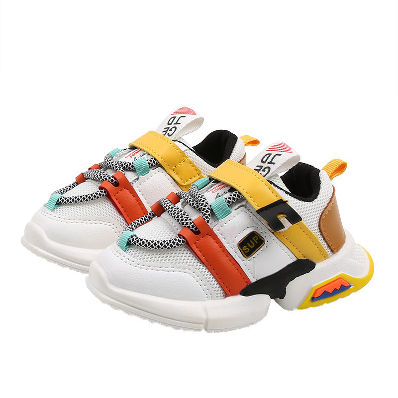 Breathable Net Baby Toddler Function Shoes Soft Sole