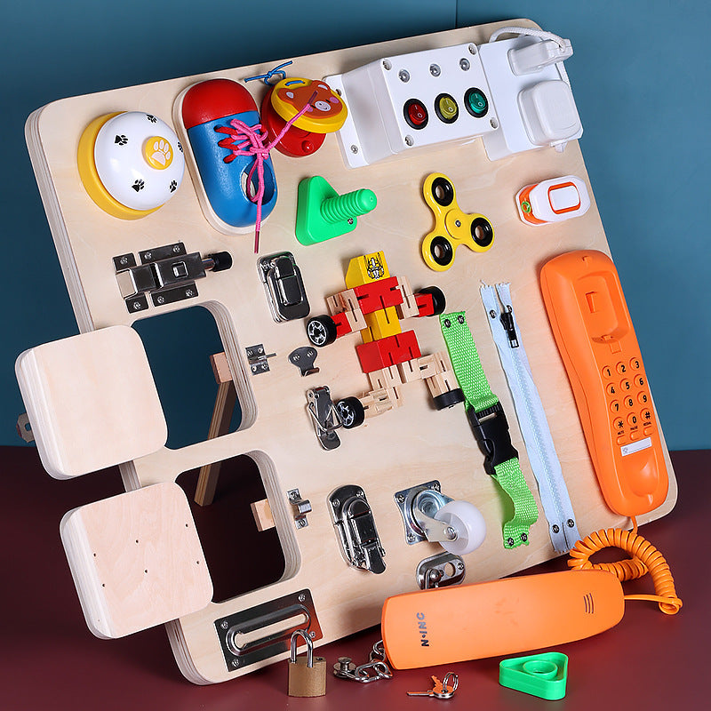 Scientific Education Log Educational Toys Baby Learning Set