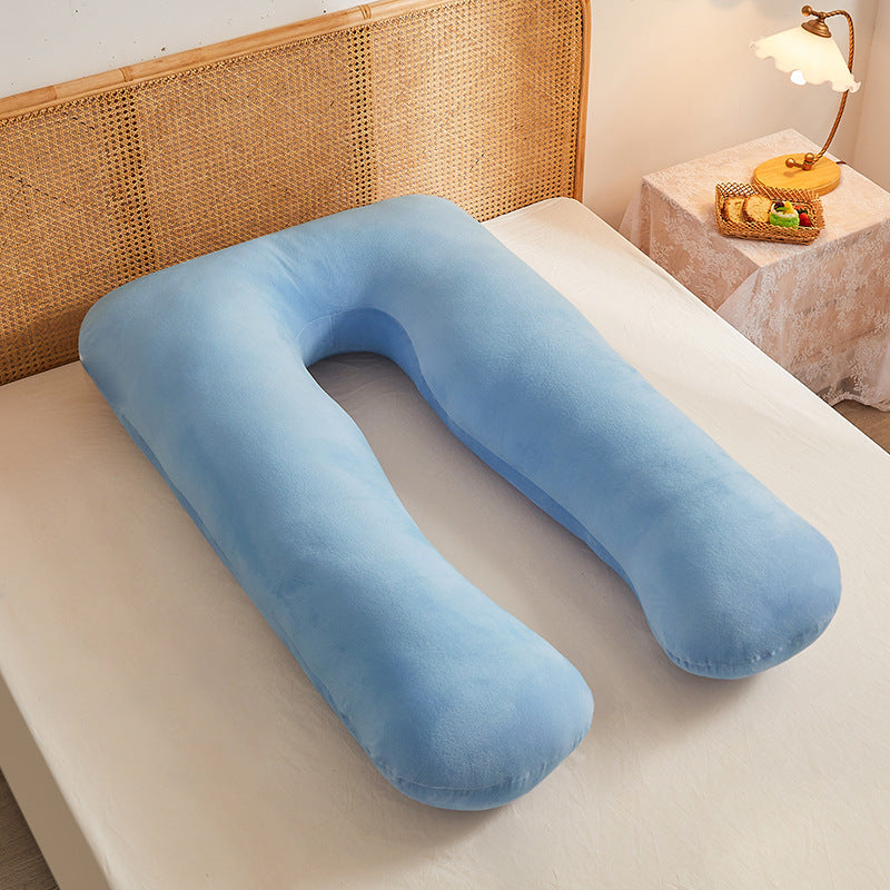 Multifunctional Pure Cotton U Shape Maternity Pillow Removable Washable