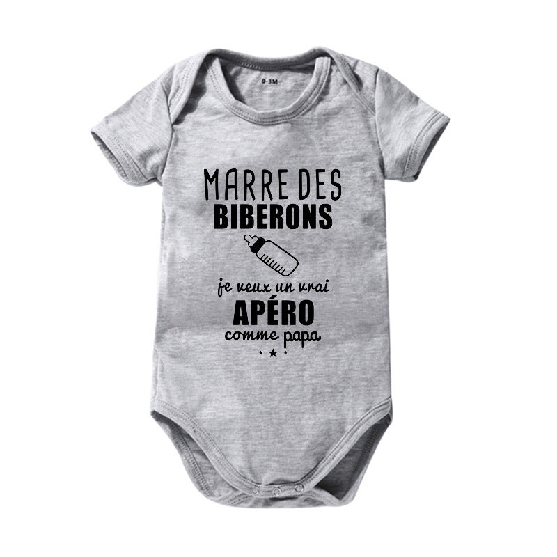 Pure Cotton Baby One Piece Romper Bodysuit