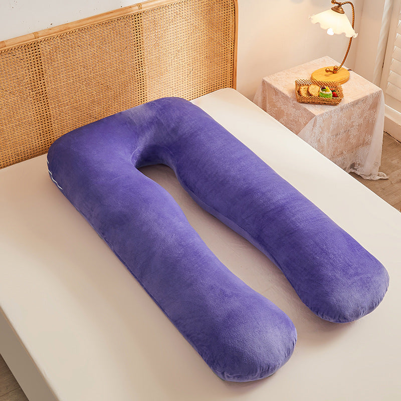 Multifunctional Pure Cotton U Shape Maternity Pillow Removable Washable