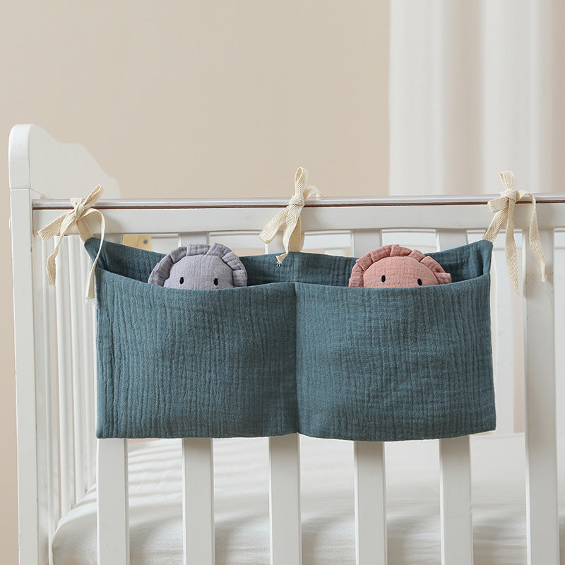 Baby Crib Hanging Buggy Storage Bag Organizer