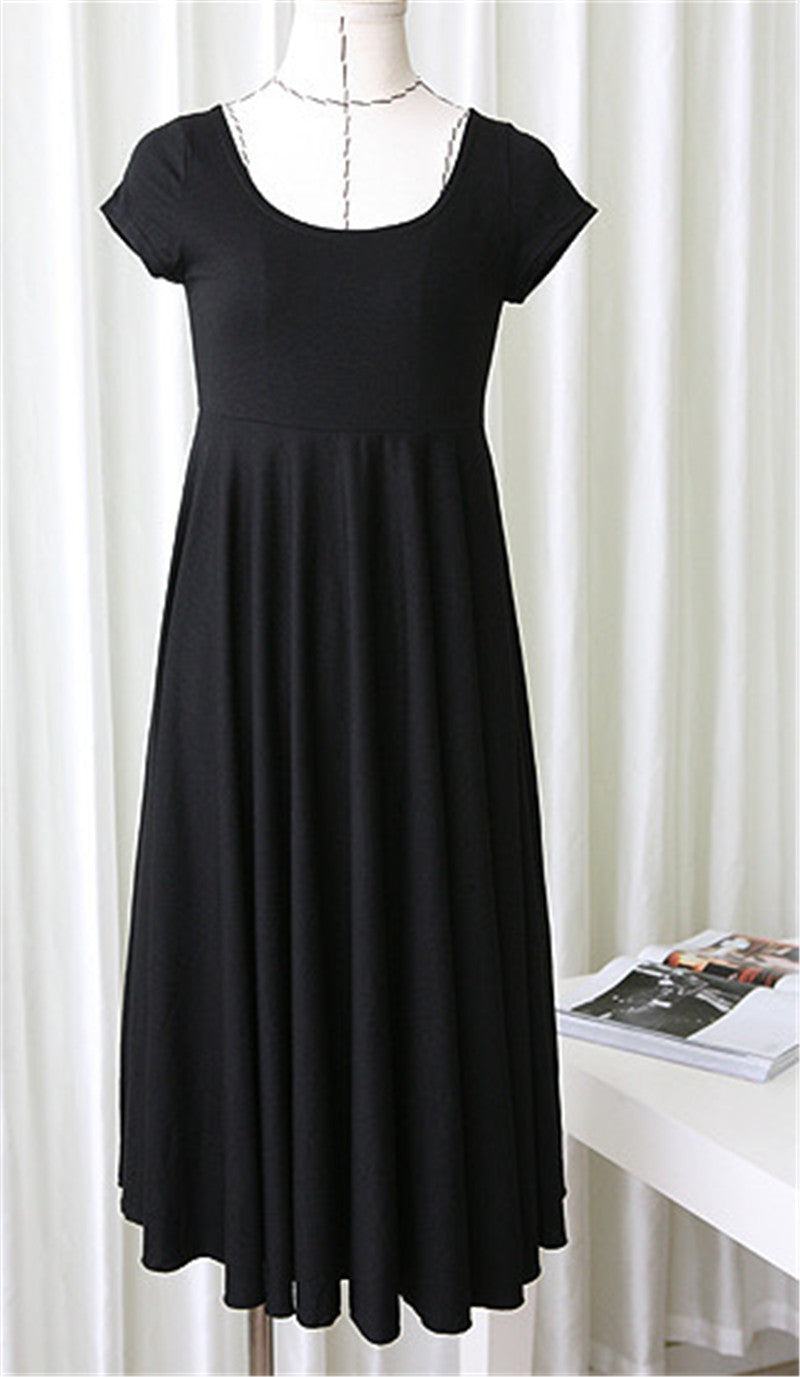 Modal Maternity Dress Soft Casual Outfit