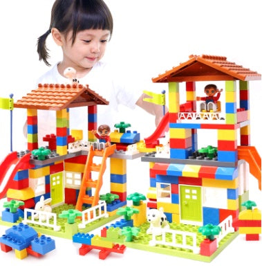 City Puzzle Building Blocks Educational Kids Toy