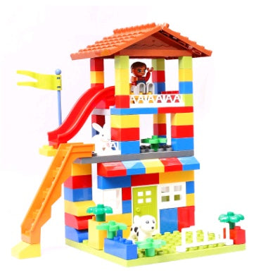 City Puzzle Building Blocks Educational Kids Toy