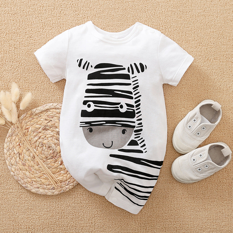 Cotton Baby Onesies Newborn Spring Autumn Pajamas Outfit