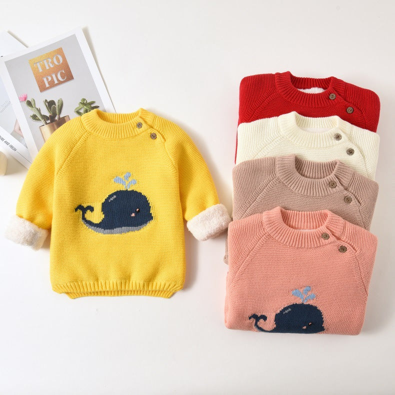 Plush Warm Baby Clothes Winter Soft Outfit