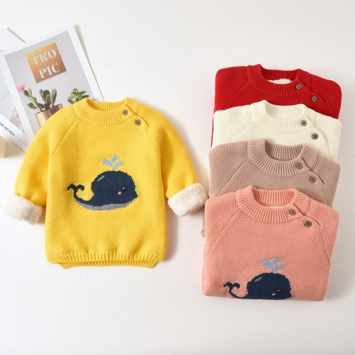 Plush Warm Baby Clothes Winter Soft Outfit