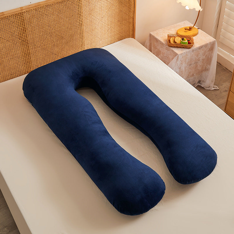Multifunctional Pure Cotton U Shape Maternity Pillow Removable Washable