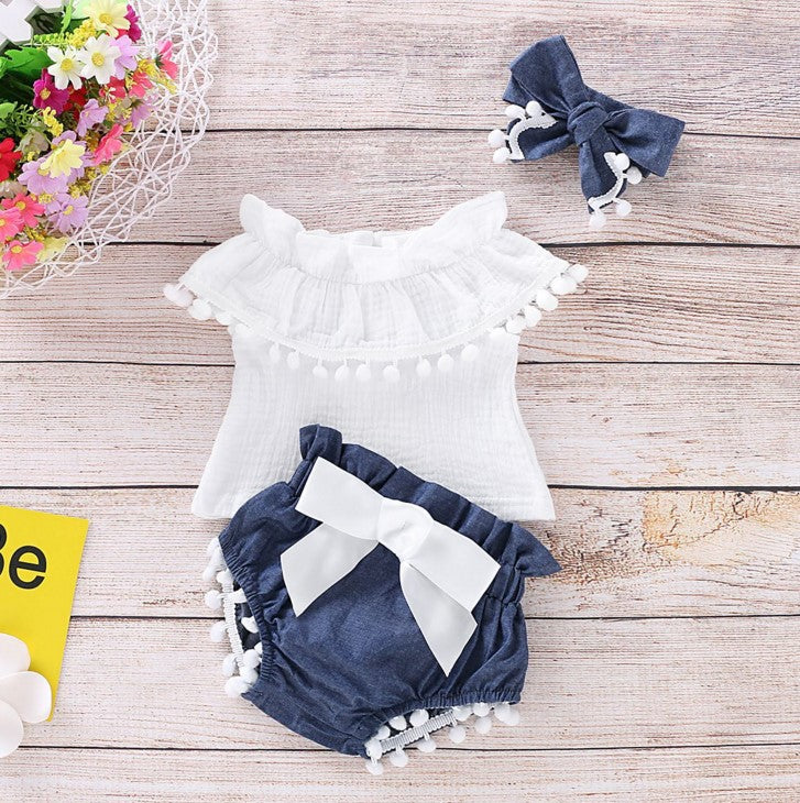 Baby Clothes And Pants Set