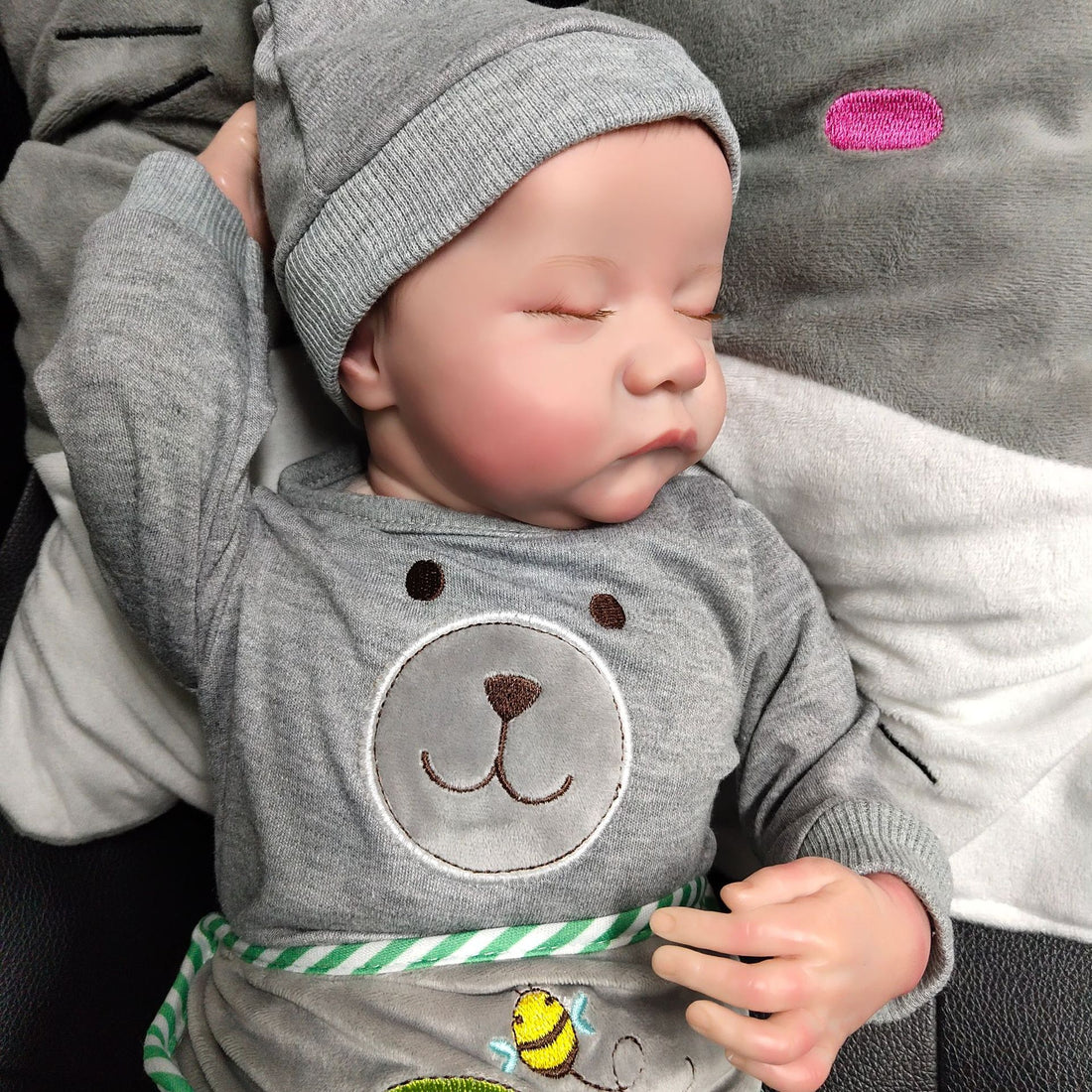 18 Inch Reborn Doll Cloth Body Simulated Baby Toy