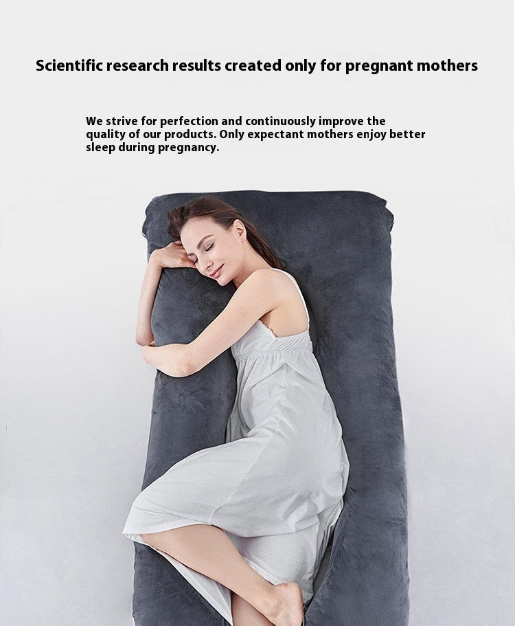 Multifunctional Pure Cotton U Shape Maternity Pillow Removable Washable