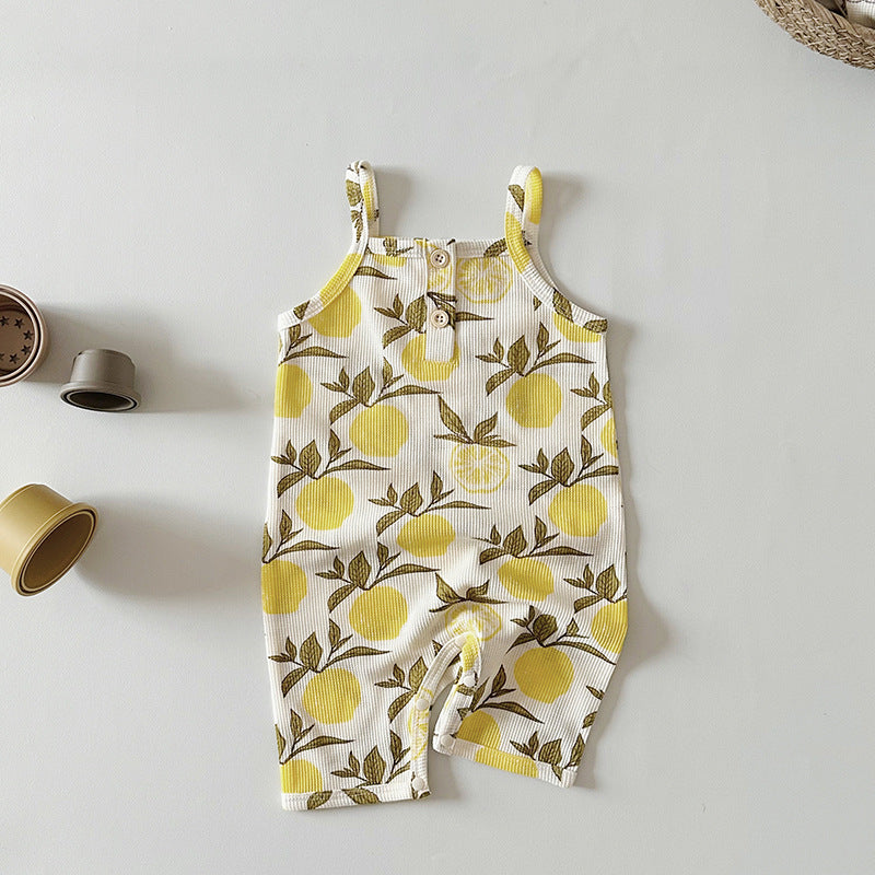 Class A Waffle Baby Jumpsuit Going Out Outfit