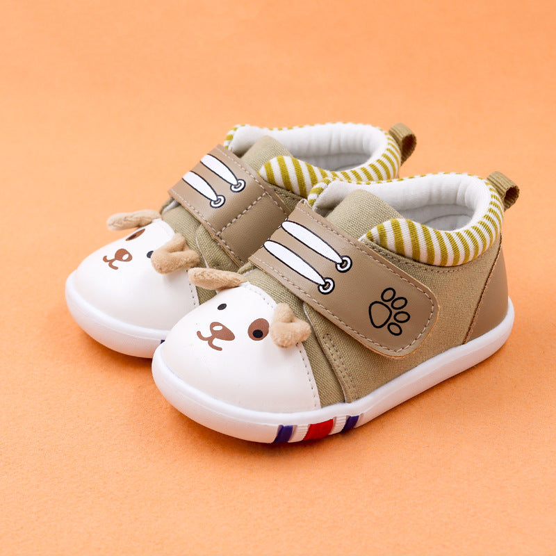Cartoon Non Slip Toe Cap Baby Toddler Shoes