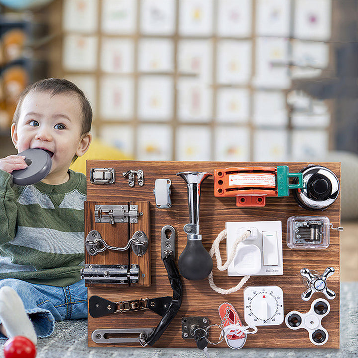 Scientific Education Log Educational Toys Baby Learning Set