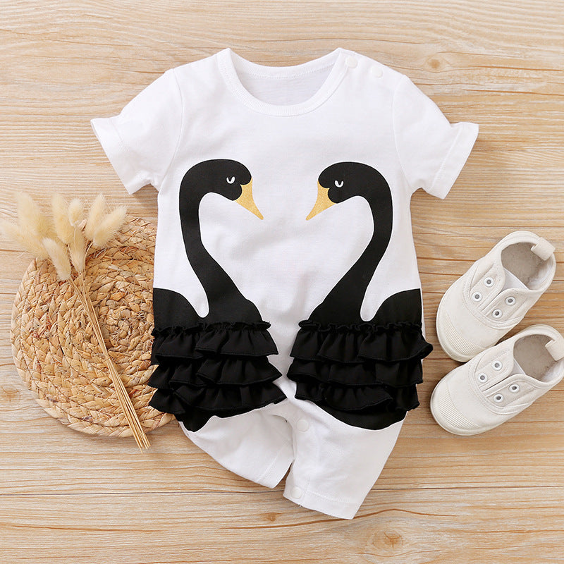 Cotton Baby Onesies Newborn Spring Autumn Pajamas Outfit