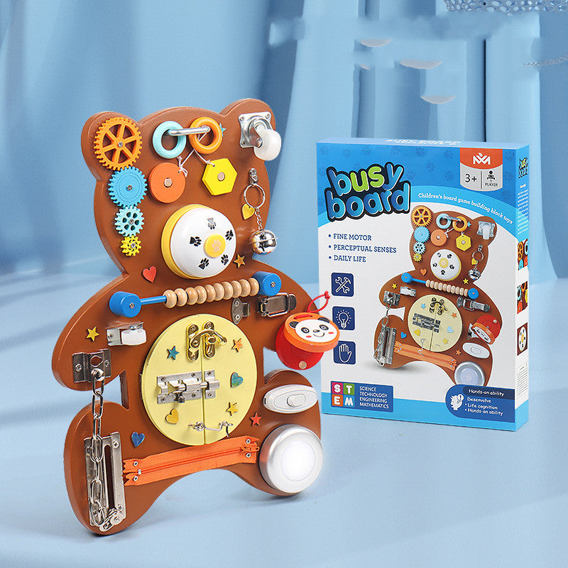 Scientific Education Log Educational Toys Baby Learning Set