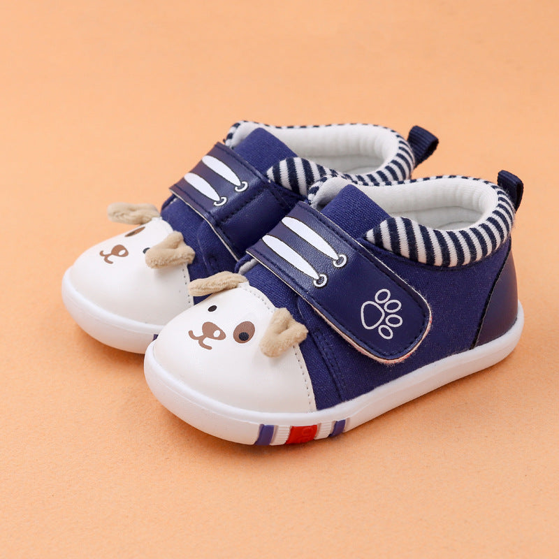 Cartoon Non Slip Toe Cap Baby Toddler Shoes