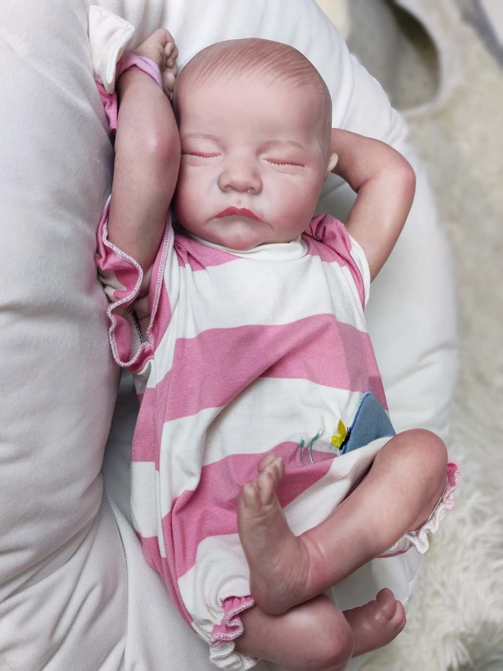 18 Inch Reborn Doll Cloth Body Simulated Baby Toy