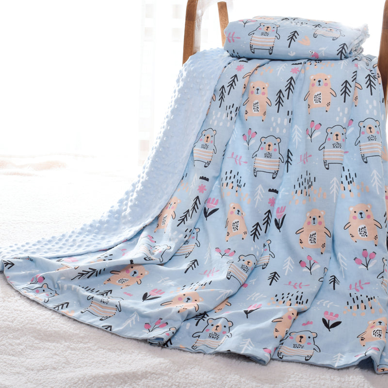 Baby Doudou Blanket Soft Comfort Security Blanket