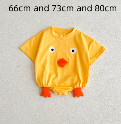 Cotton Newborn Triangle Romper Baby Girl Jumpsuit
