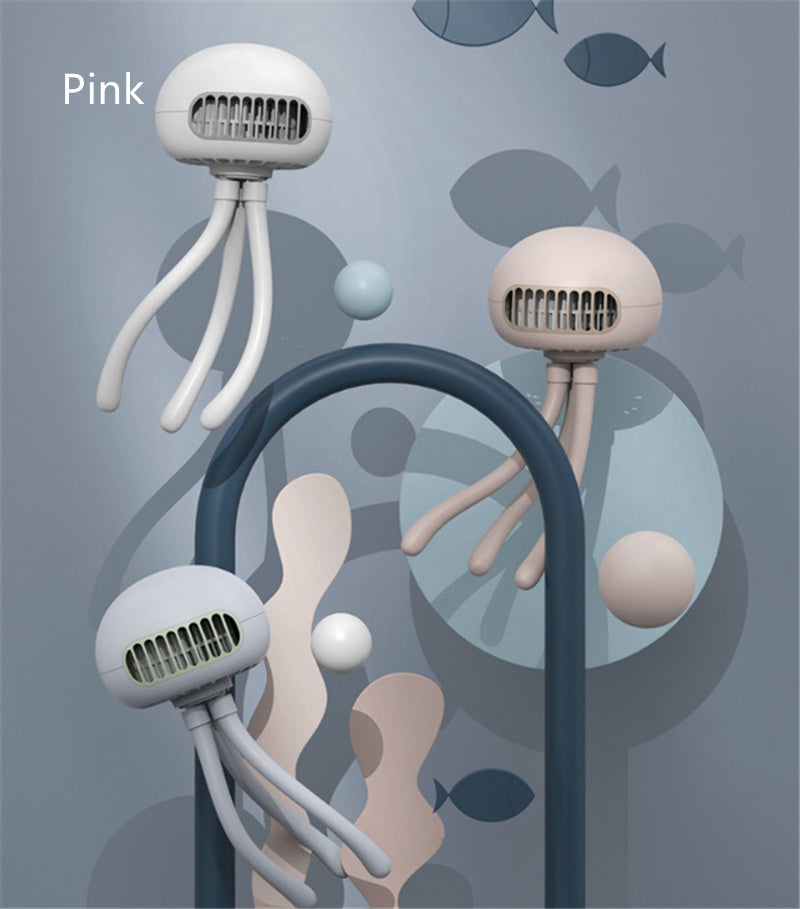 Jellyfish Octopus Baby Stroller Electric Fan Cooling Accessory