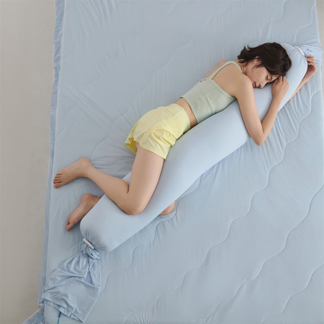 Skin Friendly Multifunctional Maternity Side Sleeping Pillow