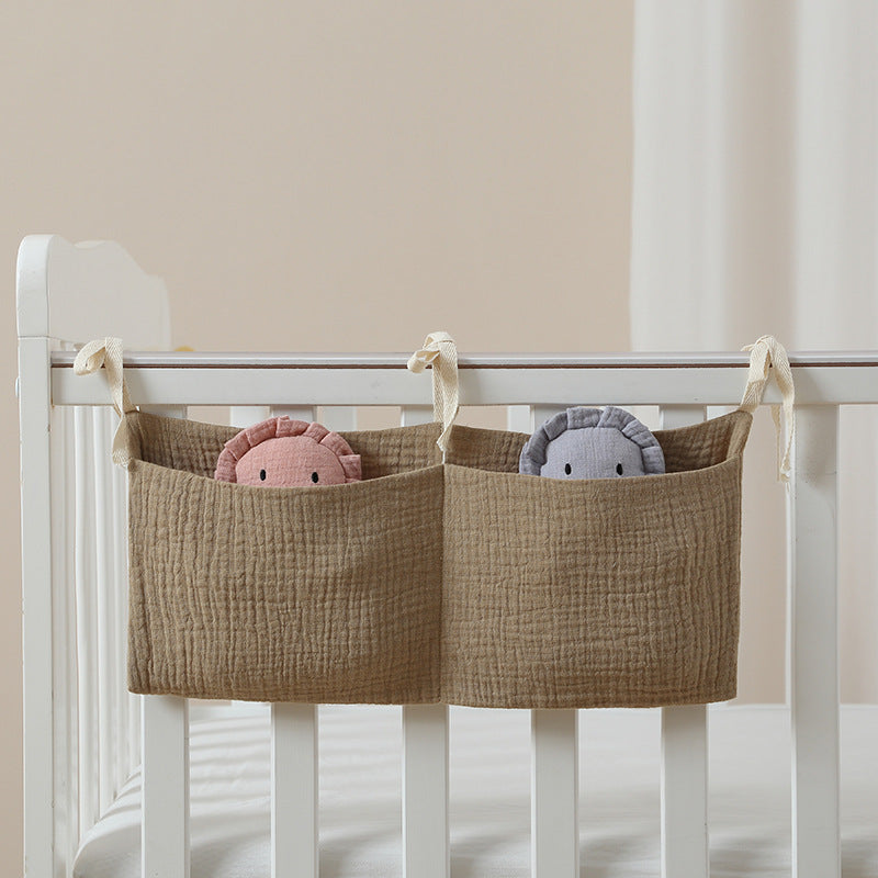Baby Crib Hanging Buggy Storage Bag Organizer