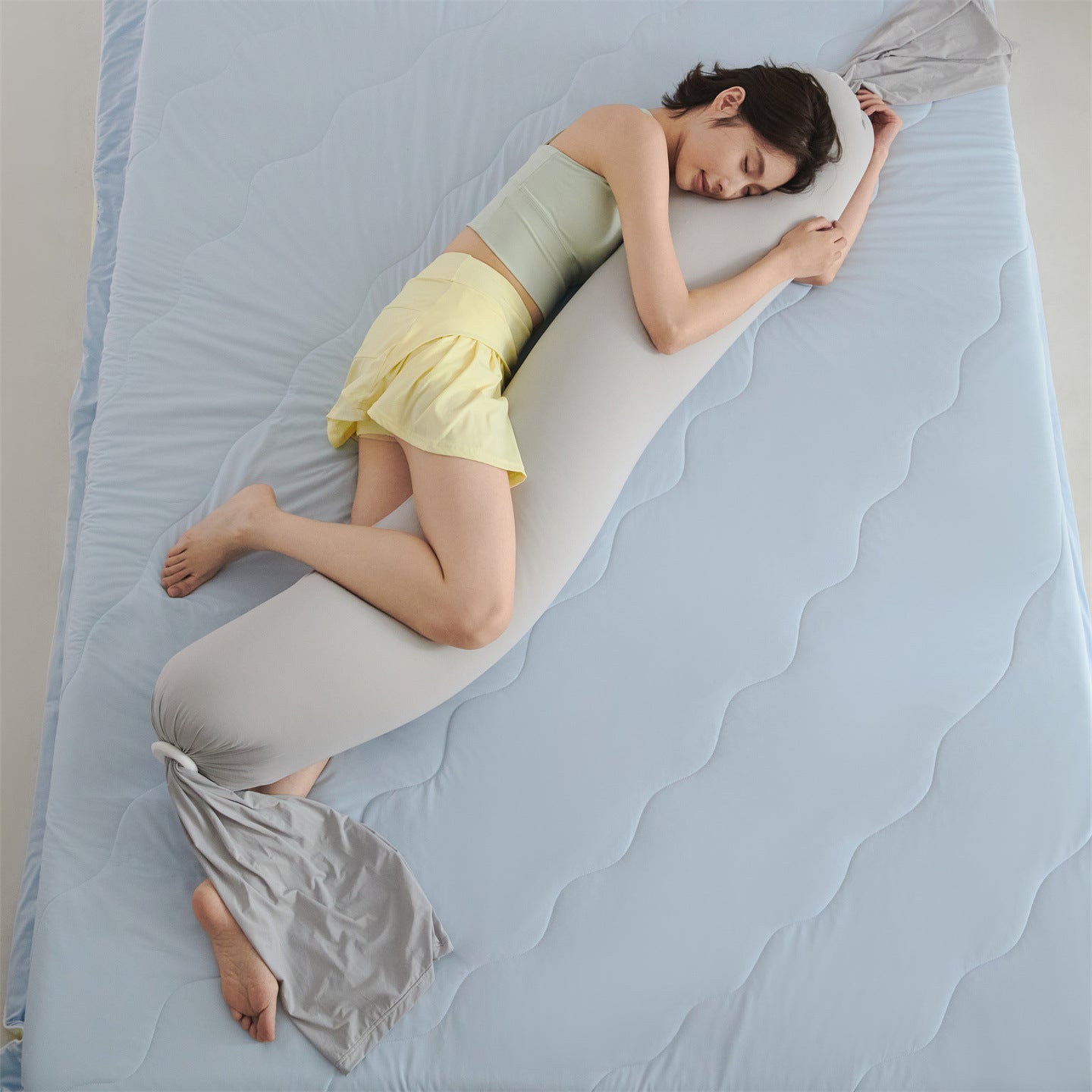 Skin Friendly Multifunctional Maternity Side Sleeping Pillow