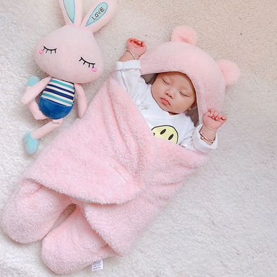 Thickened Newborn Baby Swaddle Sleeping Bag Wrap