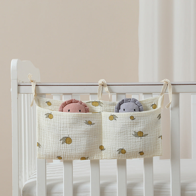 Baby Crib Hanging Buggy Storage Bag Organizer