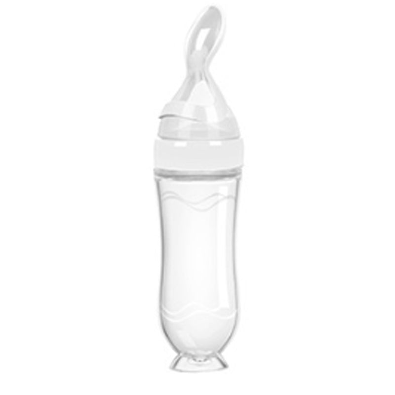 Silicone Baby Rice Paste Feeding Spoon Soft Spoon