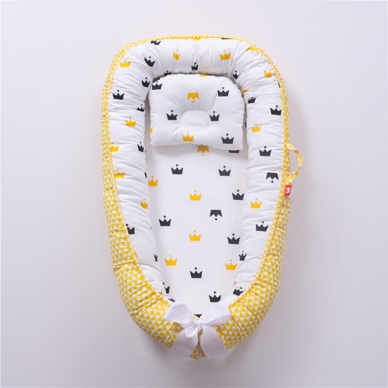 Bionic Baby Nest Crib Pillow Newborn Sleep Support