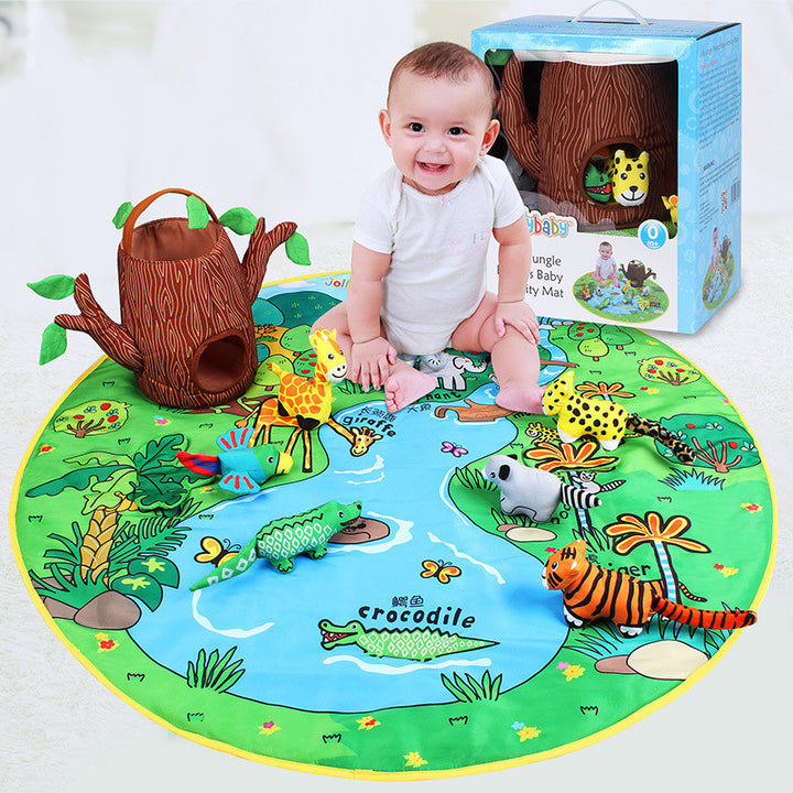 Animal Baby Play Blanket Early Education Toy Mat