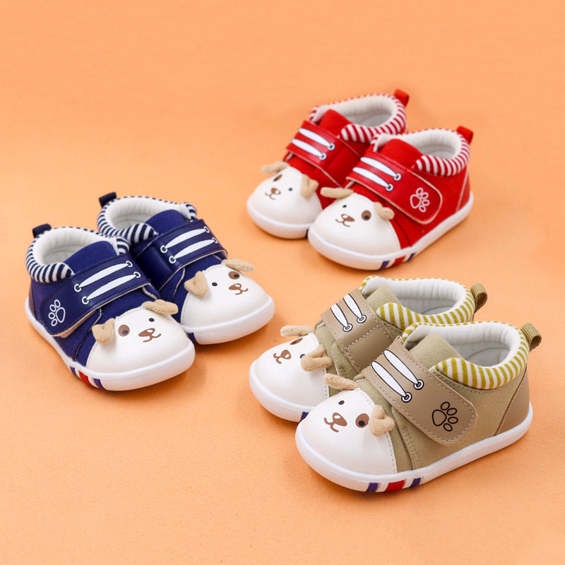 Cartoon Non Slip Toe Cap Baby Toddler Shoes