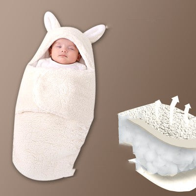 Thickened Newborn Baby Swaddle Sleeping Bag Wrap
