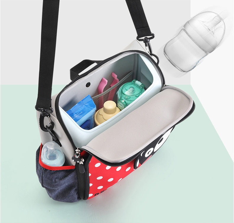 Multifunctional Baby Diaper Backpack Portable Dining Chair Bag