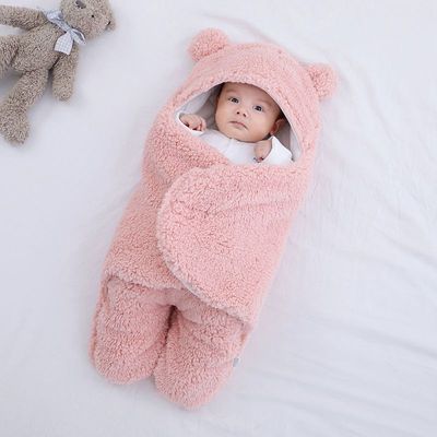 Thickened Newborn Baby Swaddle Sleeping Bag Wrap
