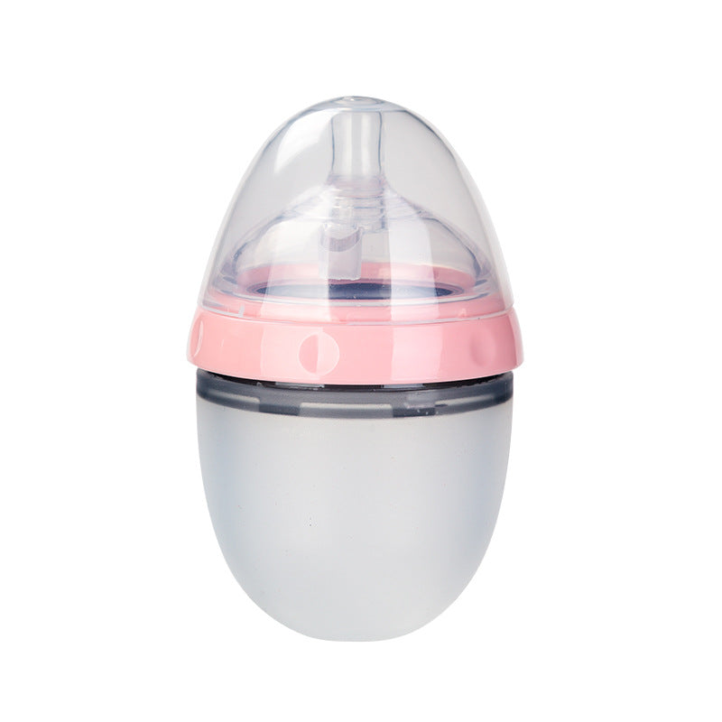 Silicone Baby Feeding Bottle Breast Milk Soft Bottle